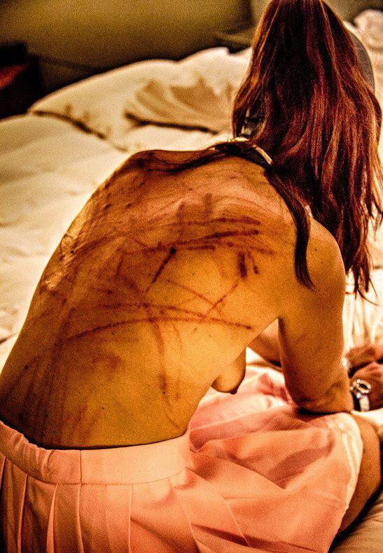 Photo by modificator with the username @modificator,  January 6, 2019 at 8:22 PM. The post is about the topic Trash and the text says '#lovemarks #bdsm #spanking #whipping #bruises #spankingmarks #whippingmarks #whippedback'