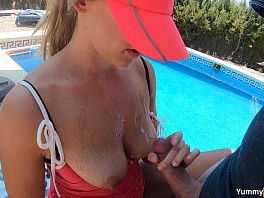 Link by YummyCouple.com with the username @YummyCouple, who is a star user,  August 27, 2019 at 7:57 AM and the text says 'just some REALLY HUGE outdoors cumshots!
enjoy
that's us!'