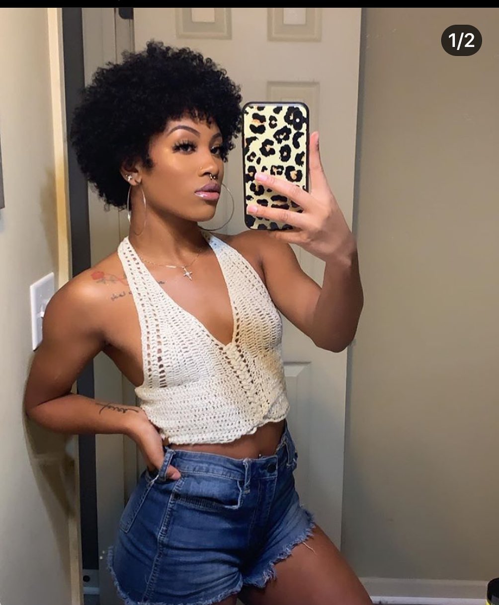 Photo by Devynsdogg with the username @Devynsdogg,  May 4, 2020 at 3:37 AM. The post is about the topic Black Beauties and the text says 'She's brought the 70s back! #ebony #blackgirls #sexyfemales #babes #naturalboobs #daisydukes #girlsyoudreamof #beautyofthefemaleform
https://www.instagram.com/p/B_vt_XepfiN/?utm_source=ig_web_copy_link'