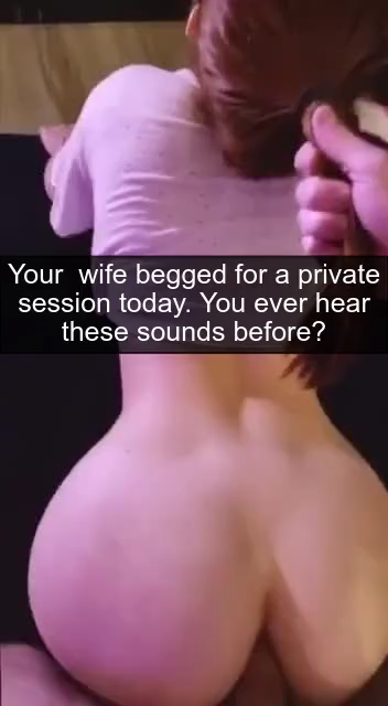 Video by hawt with the username @hawt,  August 11, 2020 at 9:58 AM. The post is about the topic Cuckold Captions and the text says ''