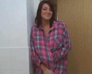 Shared Video by Smokin55 with the username @Smokin55,  August 13, 2020 at 9:02 PM. The post is about the topic MILF and the text says 'Flashing them while they're in the shower, knowing I'm about to head to work. They'll be hard all day...and thinking of me. I hope they're thinking of some naughty things to do tonight'