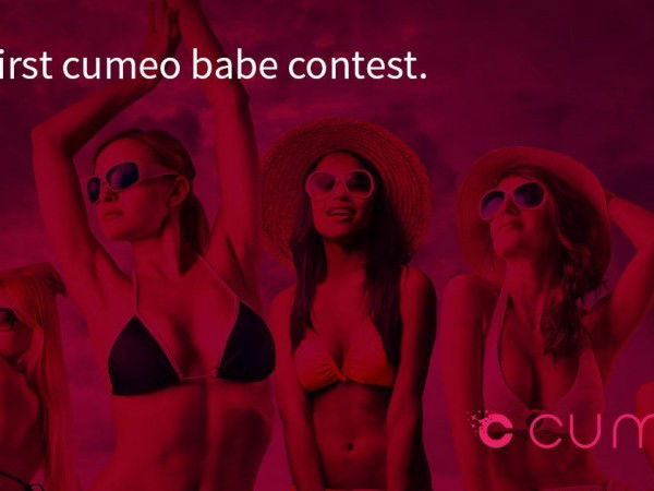 Link by cumeo with the username @cumeo, who is a brand user,  October 13, 2020 at 2:18 AM and the text says 'Our exclusive launch contest gives you the chance on one of 10 spots to be the next cumeo babe and get featured on our homepage! #cumeobabe'