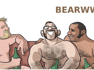 Link by BEARWWW - Gay Bear with the username @Gaybear,  April 1, 2021 at 4:36 PM and the text says 'Gay Bear App Hookup on Android'