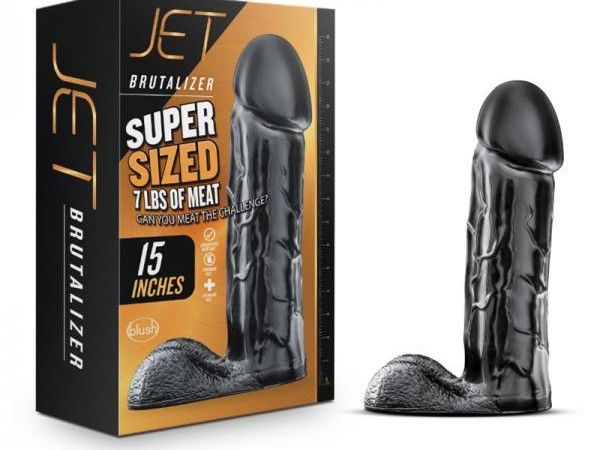 Link by Swingtastic Toys with the username @swingtastic,  April 20, 2021 at 4:34 PM. The post is about the topic Extreme Dildos and the text says 'PRO-SIZED - Extra-Large Girth and Length for Advanced Play
SENSATION - Soft and Flexible, with Bold Vein Texture
SMOOTH - Sleek Black Finish
PEACE OF MIND - Made of Non-Porous PVC. Contains No Fragrances, Phthalates, Paraffins, or Latex
SIZE - 15 Inch..'