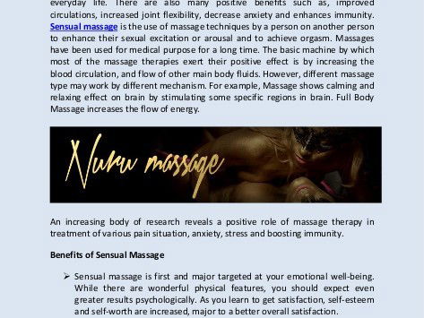 Link by Emma Ross with the username @imemmaross,  April 26, 2021 at 3:32 PM and the text says 'Erotic massage is a wonderful way to relax, connect and explore pleasure with a lover or intimate friend. This blog can help you to understand why you should try sensual massage -    #SensualMassage #Montreal  #Canada'