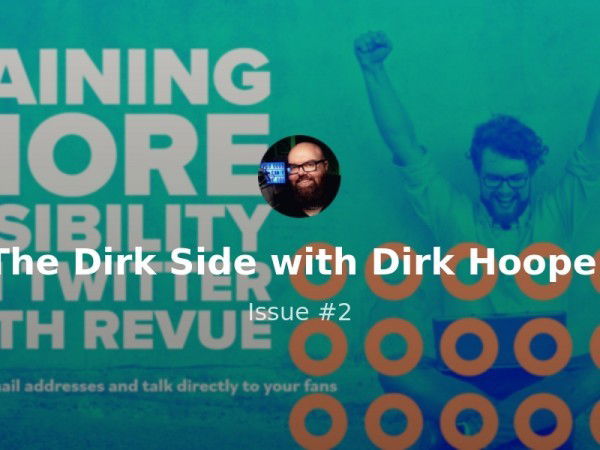 Link by Dirk Hooper with the username @DirkHooper, who is a verified user,  January 19, 2022 at 9:01 PM and the text says 'Hot off the press: “The Dirk Side with Dirk Hooper - Issue #2”

I give you some actionable info on how to create your own newsletter, introduce my first VIP Profile, and give you some interesting news for content creators in this issue'