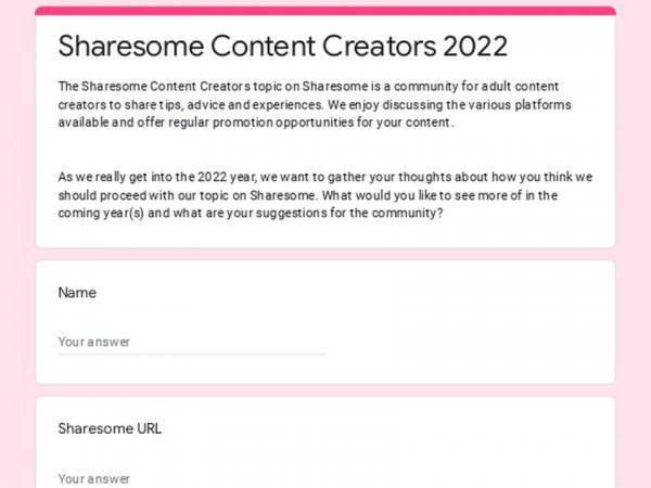 Link by ValerieRayne with the username @ValerieRayne, who is a star user,  March 13, 2022 at 9:45 PM. The post is about the topic Sharesome Content Creators and the text says '#Question: Should our "question" posts come with pictures?

Let us know in the comments below and be sure to check out our 2022 survey to let us know more about how you'd like to see this community evolve:'