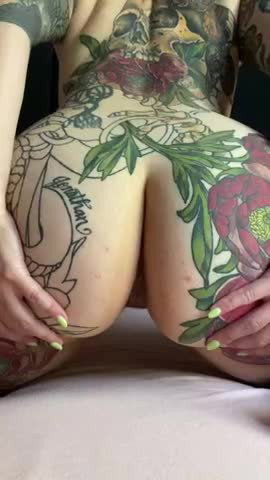 Video by BootyOnline with the username @BootyOnline,  July 5, 2022 at 4:51 AM. The post is about the topic Cute Assholes and the text says '#asshole #tattoo #assspread'
