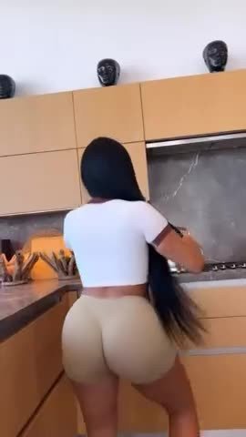 Video by BootyOnline with the username @BootyOnline,  July 13, 2022 at 2:54 AM and the text says '#ass #twerk in tight #shorts'