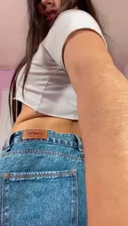 Video by BootyOnline with the username @BootyOnline,  July 31, 2022 at 1:17 PM. The post is about the topic Jeans and the text says '#jeans #ass'