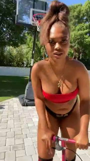 Video by BootyOnline with the username @BootyOnline,  December 8, 2022 at 5:28 PM. The post is about the topic Big Butt Chicks and the text says 'Sexy #ebonybabe with #bubbleass'