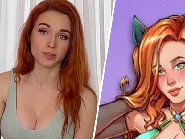 Link by GamingAdult with the username @GamingAdult, who is a brand user,  February 1, 2023 at 11:27 AM. The post is about the topic Hentai and the text says 'Amouranth starring as a character in our new adult anime game! Yep, our own Hentai Heroes 
👉  http://bit.ly/40nzR1n'