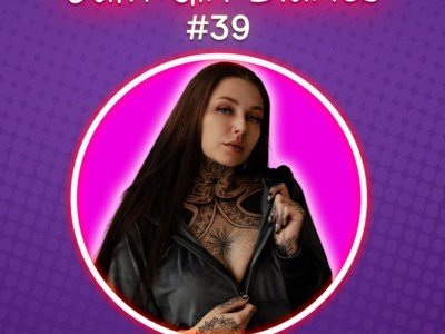 Link by Cam Girl Podcast with the username @CamGirlDiaries, who is a brand user,  June 20, 2023 at 5:04 PM and the text says 'NEW EPISODE IS LIVE of Cam Girl Diaries Podcast featuring dominatrix Miss Mercy Rage who discusses her life dominating men for money 😜 #camgirl #camgirlpodcast #podcast #life #funny #camgirllife #lifestory #dom #sub'