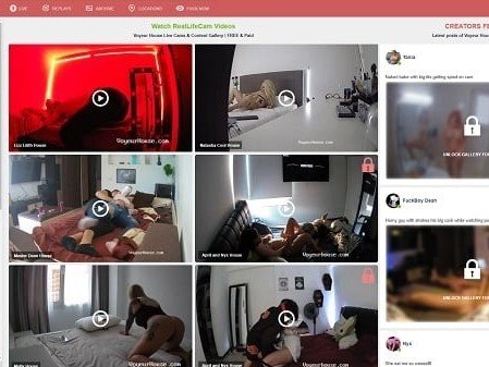 Link by paysitesreviews with the username @paysitesreviews, who is a brand user,  November 3, 2023 at 5:06 AM and the text says 'New Review! Voyeur House is a #reallifecam porn site. #Amateur girls, guys and couples show their everyday life 24/7 on #voyeur #cams. This unique project is like a big reality show in online space. Watch real people having sex. Read the whole review -'