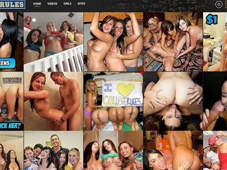 Link by paysitesreviews with the username @paysitesreviews, who is a brand user,  November 29, 2023 at 5:19 AM and the text says 'New Review! College Rules is a special pay site which will take you to student parties full of nude #college girls. These #coeds are young, sexy and #horny. Teens flash around #fullynude and lick pussies even they are not lesbians. Read the whole review -..'