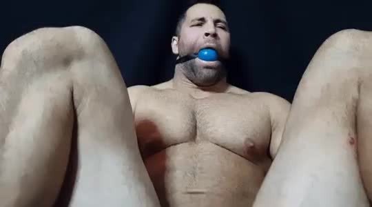 Video by BubbleButtSir with the username @BubbleButtSir, who is a verified user,  March 29, 2024 at 4:28 PM. The post is about the topic MUSCLE SLUTS and the text says 'muscle slut pretending not to be creaming for daddy and his toys'