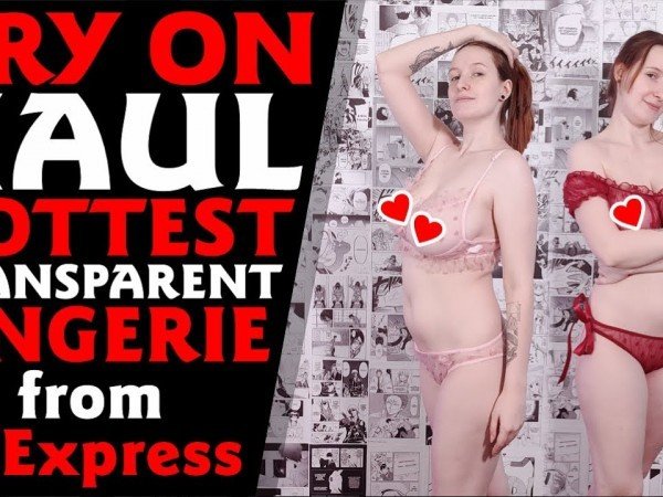 Link by Terefur with the username @Terefur, who is a star user,  April 26, 2024 at 11:29 AM and the text says 'New video released on my YouTube channel: Naked Beauty: Try on Haul with Sheer Lingerie from AliExpress!

➡️'