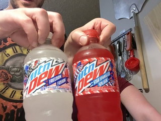 Link by SpicedEnterprise with the username @spicesophia, who is a star user,  July 1, 2024 at 7:18 PM. The post is about the topic SFW Content and the text says 'Mountain Dew Freedom Fusion and Star Spangled Splash Taste Test'