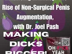 Link by RuanWillow with the username @RuanWillow, who is a verified user,  August 16, 2024 at 9:31 PM and the text says 'Make your cock bigger! Hear from a Dr. about a safe, effective, fabulous option to enhance intimacy, treat dysfunction, fix atrophy & disfigurement, assist mental & sexual health for men. Plus the history of putting things in cocks 😱, hacks, dangers,..'