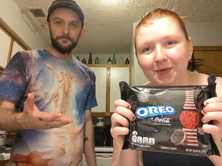 Link by SpicedEnterprise with the username @spicesophia, who is a star user,  September 22, 2024 at 6:45 PM. The post is about the topic SFW Content and the text says 'Oreo Coca Cola Flavor Taste Test   #RumbleTakeover'