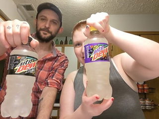 Link by SpicedEnterprise with the username @spicesophia, who is a star user,  October 24, 2024 at 4:23 PM. The post is about the topic Banned By Big Tech and the text says 'Mtn Dew VooDoo Mystery Flavor 2024 Taste Test -    #halloween'