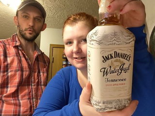 Link by SpicedEnterprise with the username @spicesophia, who is a star user,  December 11, 2024 at 11:52 PM. The post is about the topic Rumble and the text says 'Jack Daniels Winter Jack Spiced Apple Punch Taste Test -'