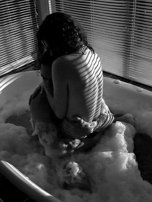 Photo by BlackWhiteErotic with the username @BlackWhiteErotic,  May 24, 2021 at 7:55 AM. The post is about the topic Black.White.Erotic Photography and the text says '#hot | #sexy | #couple | #havingsex | #bathtub | #blackwhite'