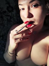 Photo by LOVEMYWORLD3 with the username @LOVEMYWORLD3, who is a verified user,  March 8, 2023 at 5:13 AM. The post is about the topic LOVESMOKINGWOMEN3 and the text says ''
