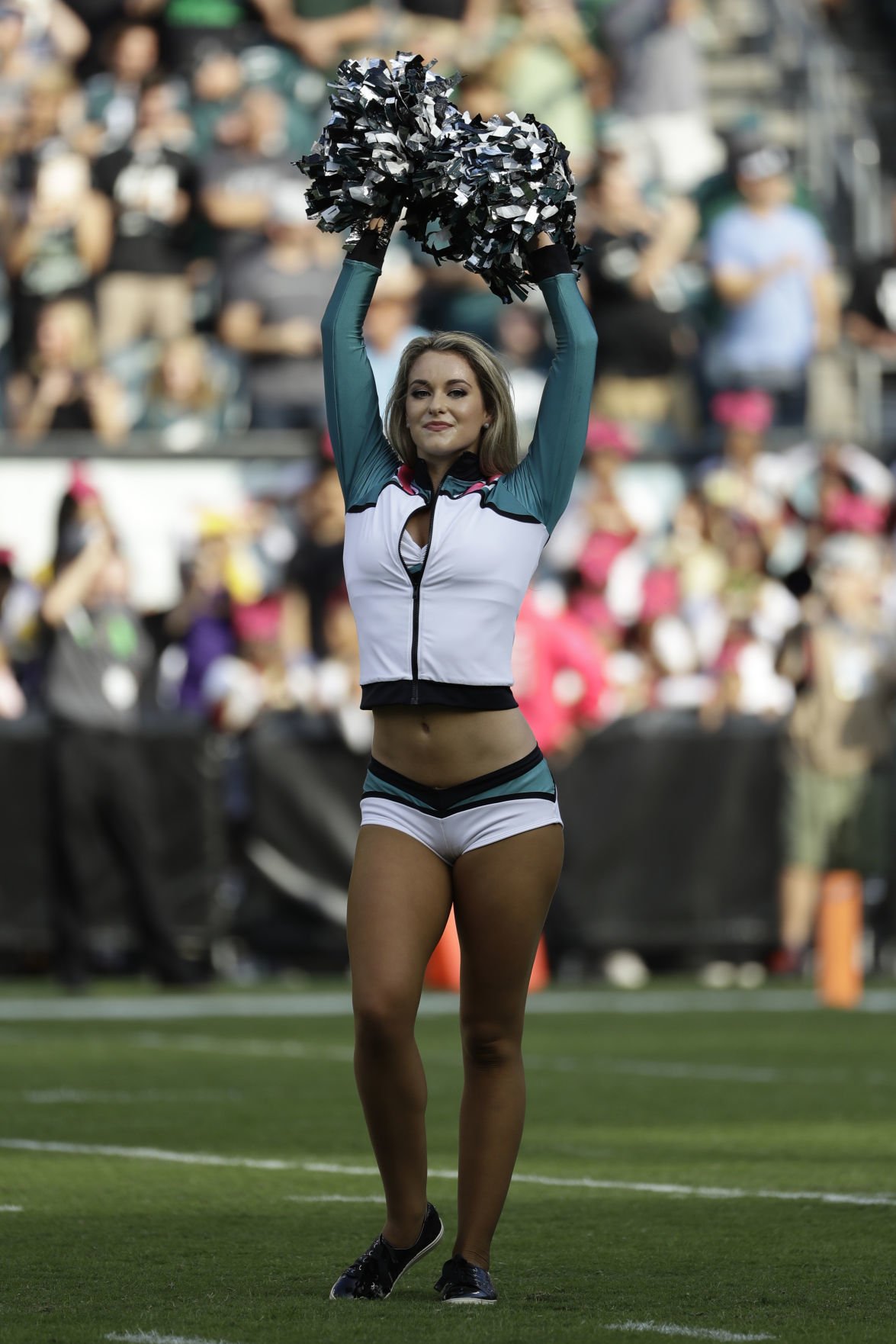 Photo by Hard4Celebs with the username @Hard4Celebs,  March 29, 2019 at 4:24 AM. The post is about the topic Pro Cheerleaders and the text says 'Philadelphia Eagles'