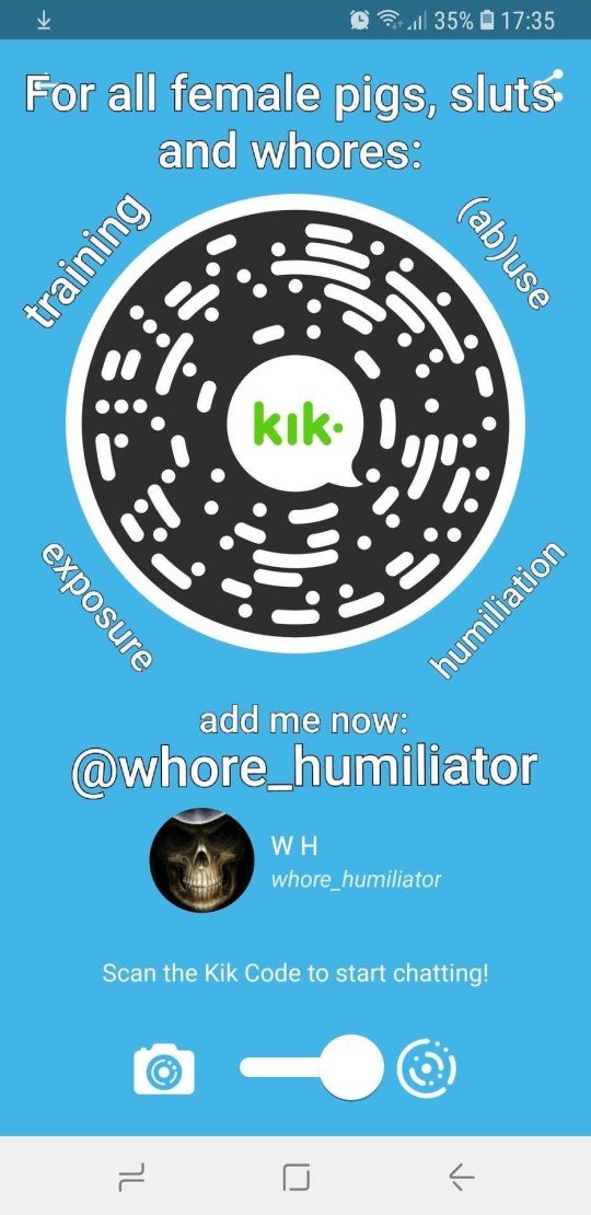 Photo by whore.humiliator with the username @whore.humiliator,  May 30, 2020 at 9:53 AM. The post is about the topic Kik sexting and the text says ''