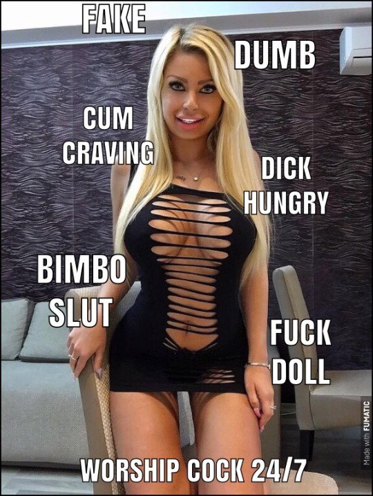 Post by BimboLovingDaddy with the username @BimboLovingDaddy, posted on December 18, 2018 and the text says 'If this isn't you, sluts, then why the fuck would any man even give you a second look?'