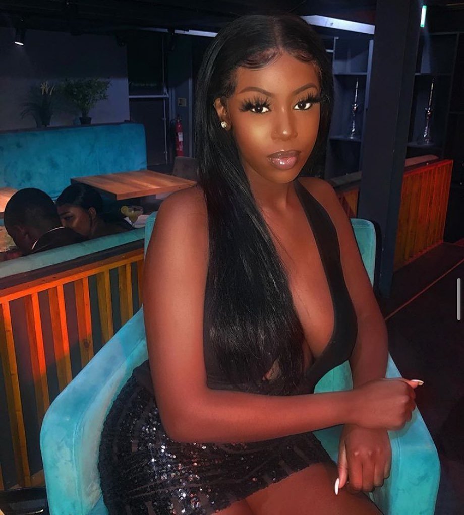 Photo by Devynsdogg with the username @Devynsdogg,  February 20, 2020 at 8:06 PM. The post is about the topic Black Beauties and the text says 'You see her in the club and know she's the One. #sexyfemales #babes #clubgirls #beautifulbreasts #awesomeboobs #shortskirts #tightdresses #girlsyoudreamof
https://www.instagram.com/p/B8y_oFsJf5B/?utm_source=ig_web_copy_link'