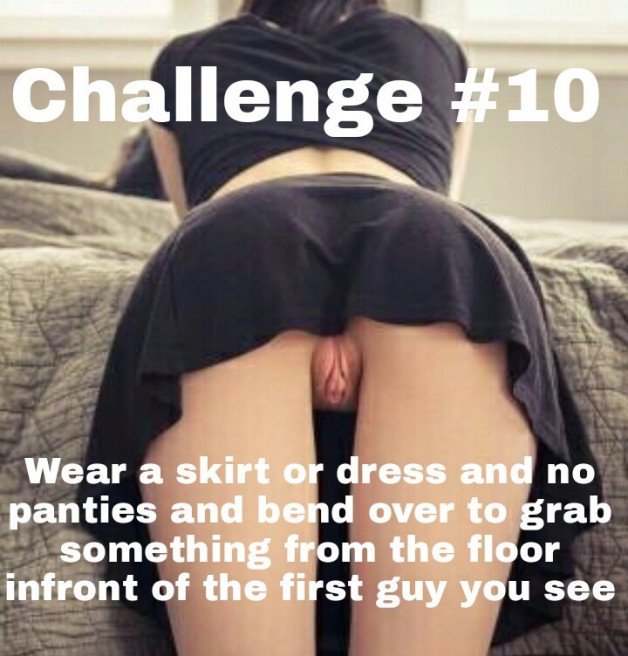 Photo by ThePerfectPeach3223 with the username @ThePerfectPeach,  March 1, 2022 at 8:53 PM. The post is about the topic Hotwife Challenges and the text says 'Of course I try this!'