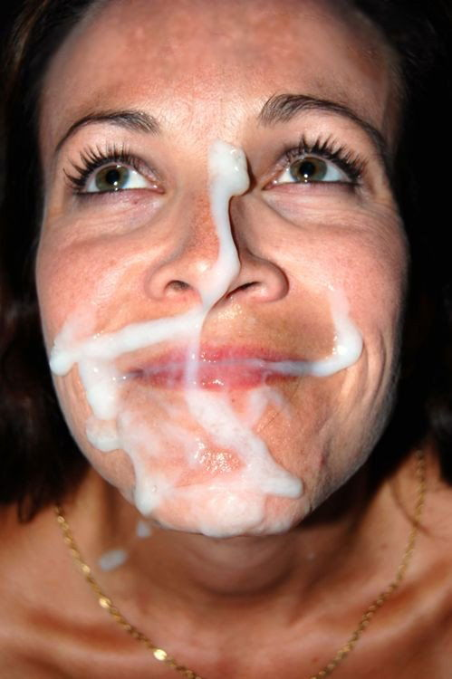 Photo by Cum and Gals with the username @Cum-and-Gals,  December 6, 2022 at 7:36 PM. The post is about the topic Cum Sluts and the text says '#facial #cumshot #brunette #amateur #lookingup'