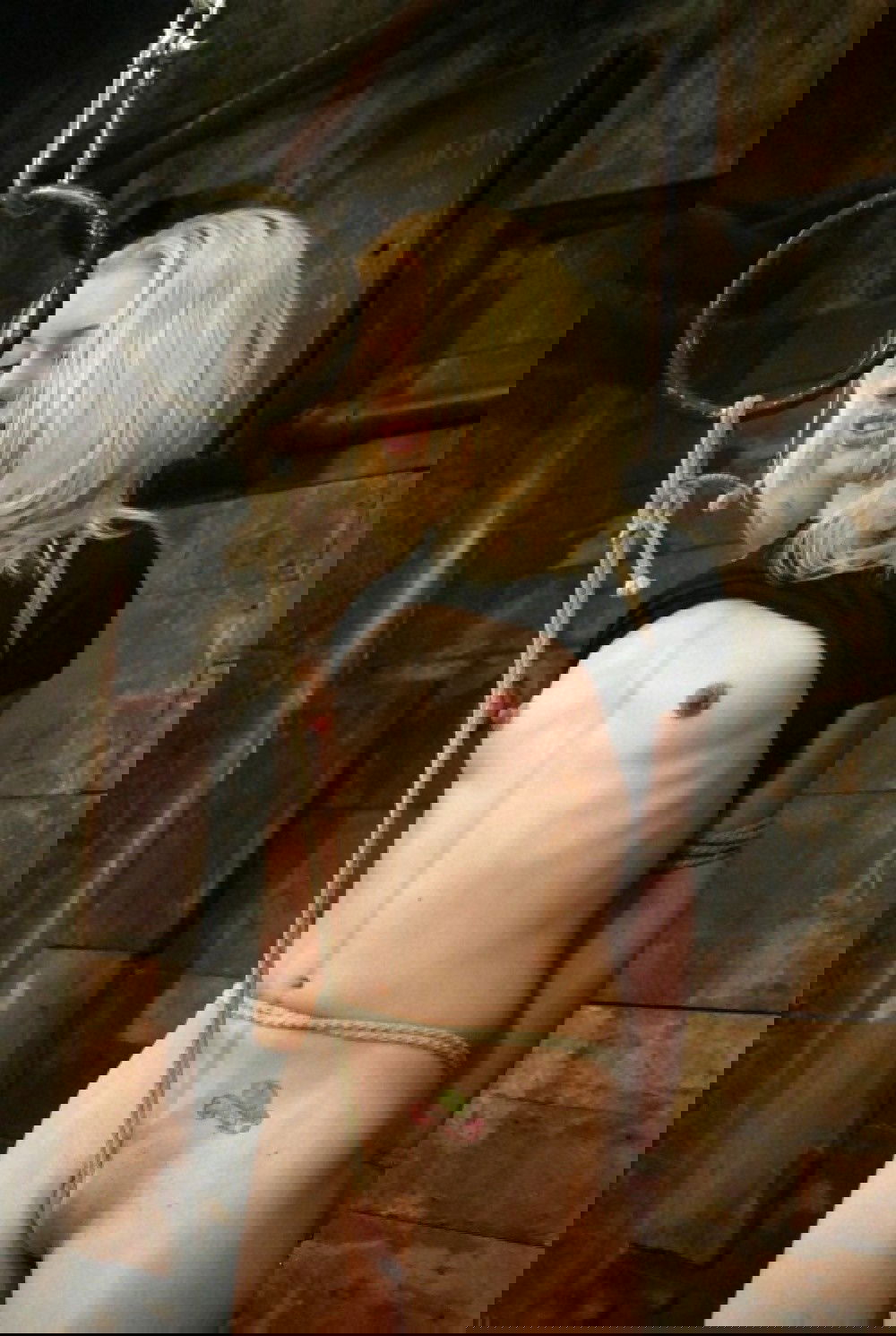 Bdsm crotch rope