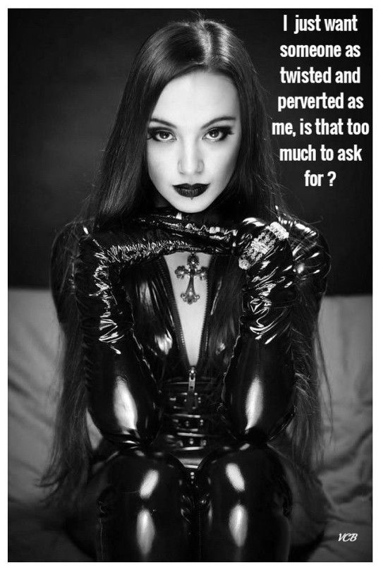 Photo by Devynsdogg with the username @Devynsdogg,  February 20, 2019 at 4:59 AM and the text says 'Not at all! #bdsmfemdomgirl #leatherandlatex #brunettebeauties'