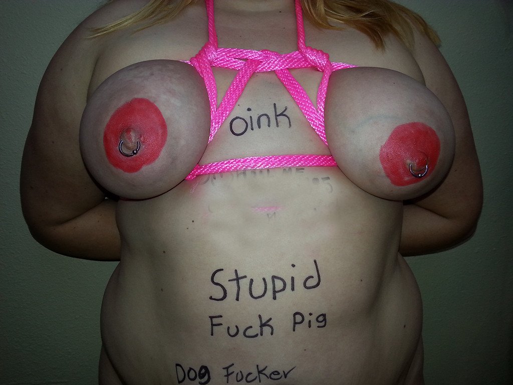 Photo by Whore Humiliator with the username @Whore-Humiliator, who is a verified user,  January 12, 2019 at 9:45 AM. The post is about the topic Pig play and humiliation and the text says ''