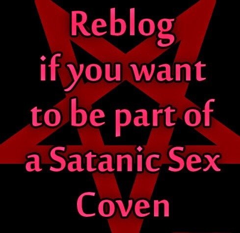 Photo by angelus04 with the username @angelus04,  December 5, 2018 at 3:17 PM. The post is about the topic Satanic perverse sex and the text says ''