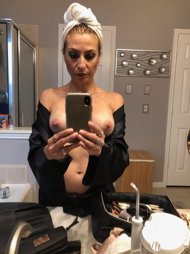 Photo by ShakaBra with the username @ShakaBra,  October 25, 2018 at 10:21 PM. The post is about the topic MILF and the text says 'iam42dicks-getting-ready-to-go-out'