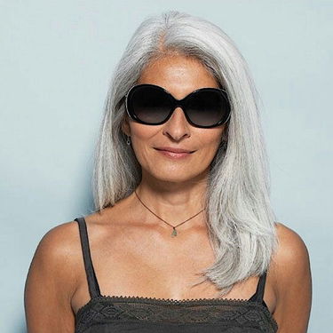 Grey / Silver hair women -Sharesome’s sexiest grey, gray…