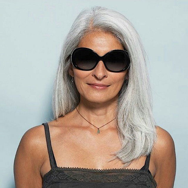 Posted in topic Grey / Silver hair women