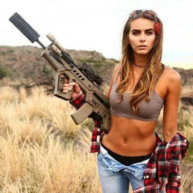 Hot Girls With Guns -Like it says Hot Girls With Gu…