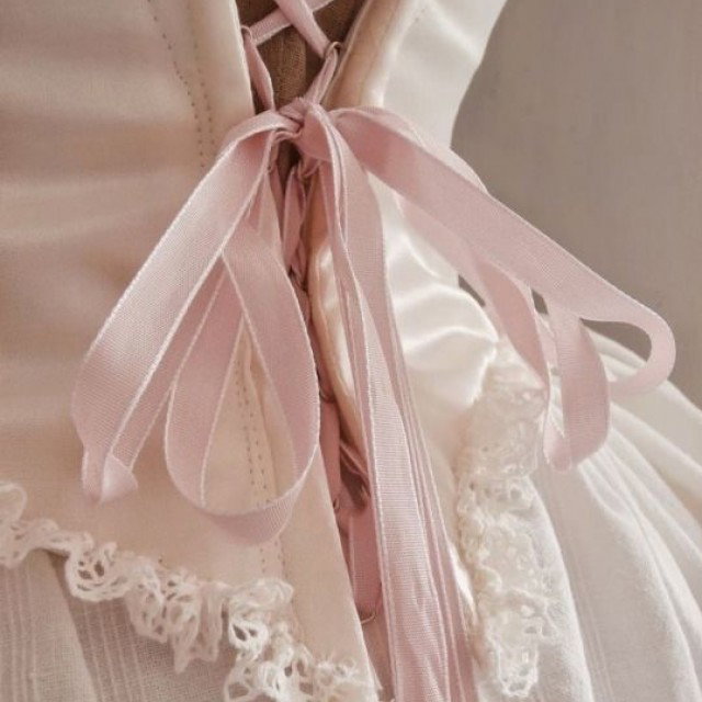 Lace and Ribbons -Laces and ribbons and frills!
