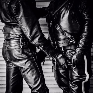 leathermen -Only men in leather here