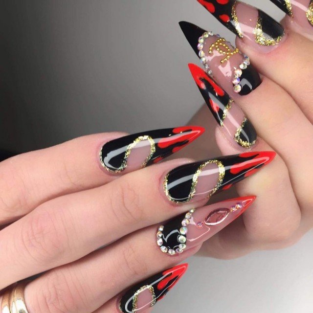 ManiPedi -Long, sexy nails on long, sexy…