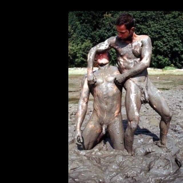 Naked men in mud -Gay men Naked men in mud, gung…