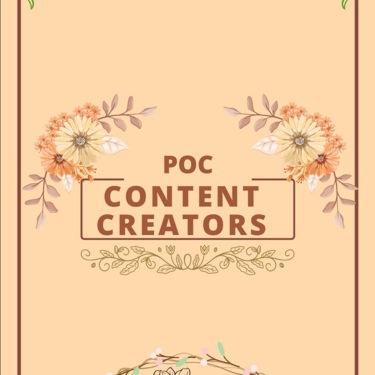 POC  Content Creators -A place for POC content Creato…