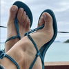 Sexy Feet and Sandals -Female feet and sexy sandals.