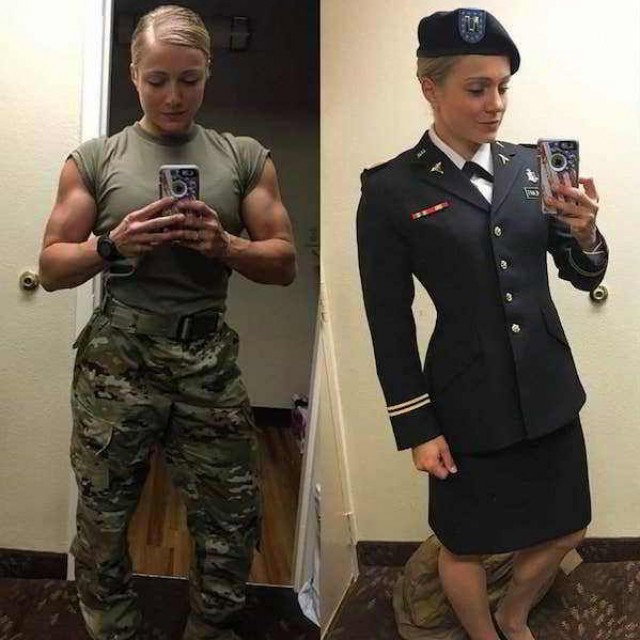 Sexy Women in Military Uniforms