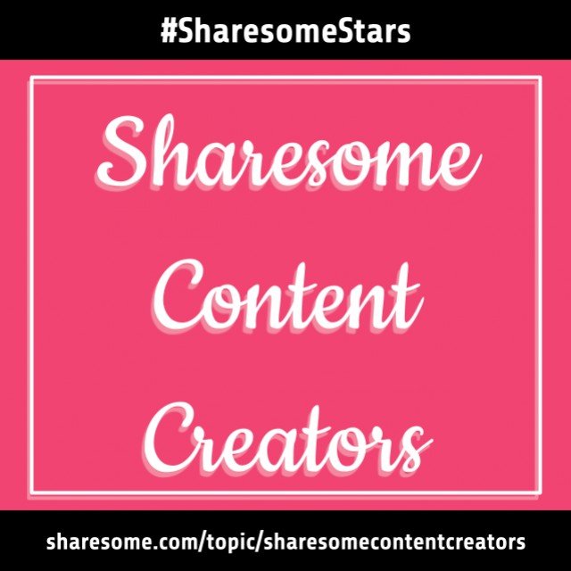 Posted in topic Sharesome Content Creators
